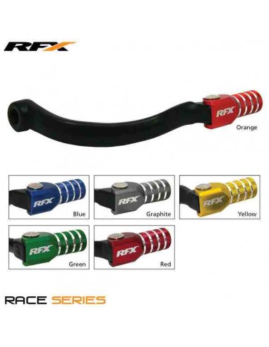 PEDAL CAMBIO RFX HONDA CRF 250R 10-17 NEGRO ROJO