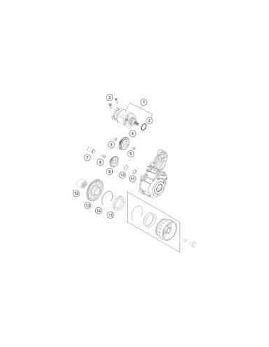 TORNILLO KTM M6X16