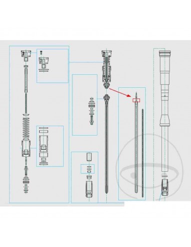 TORICA TORNILLO SANGRADOR KAYABA 48MM