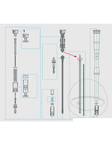 TORICA TORNILLO SANGRADOR KAYABA 48MM