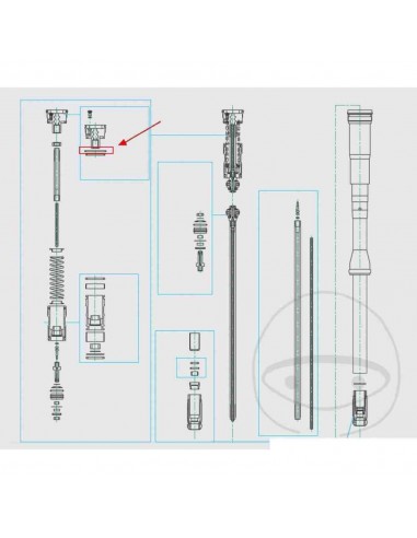 TORICA TAPON DE HORQUILLA KAYABA 48MM