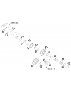 HH COLLAR SCREW M6X16 TX30
