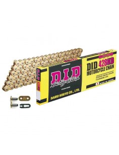 CADENA DID 428HD 120 PASOS ORO