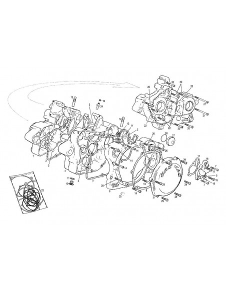 TAPON VACIADO ACEITE IMAN GAS GAS HEXAGONAL