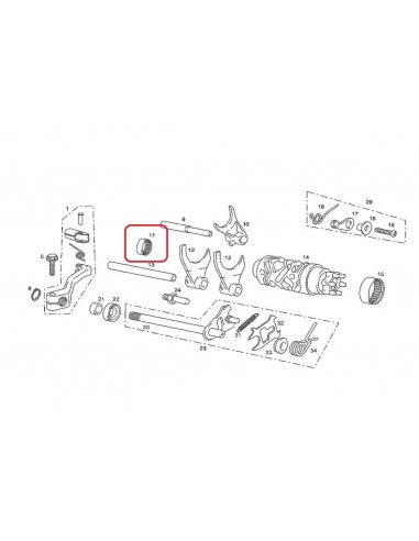 RODAMAMIENTO DESMODROMICO HK2512 - M03645000