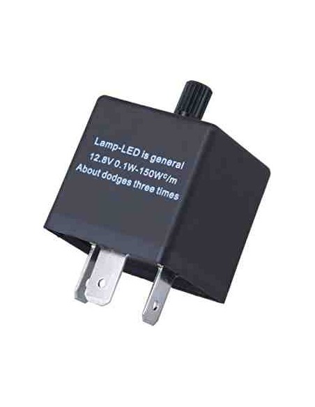 RELE DE INTERMITENCIAS ELECTRONICA 12V 0.1-150W 3 PINES LED