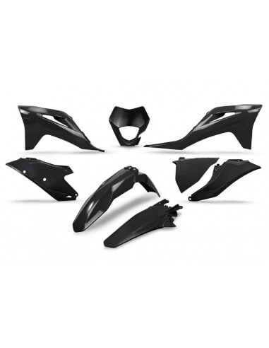 KIT PLASTICOS UFO GAS GAS EC 2021 NEGROS