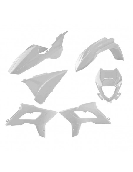KIT PLASTICOS POLISPORT RESTYLING BETA RR 2T/4T 18-19 BLANCOS EN MODELO 2021