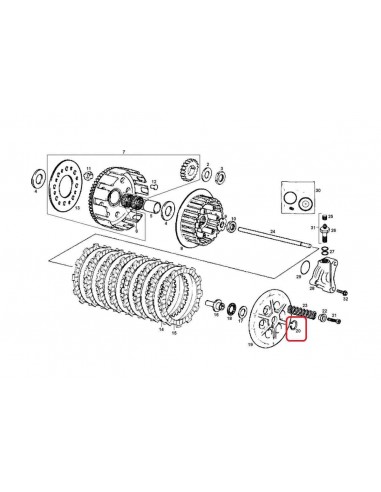 SEEGER EJE 15 EMBRAGUE GAS GAS EC