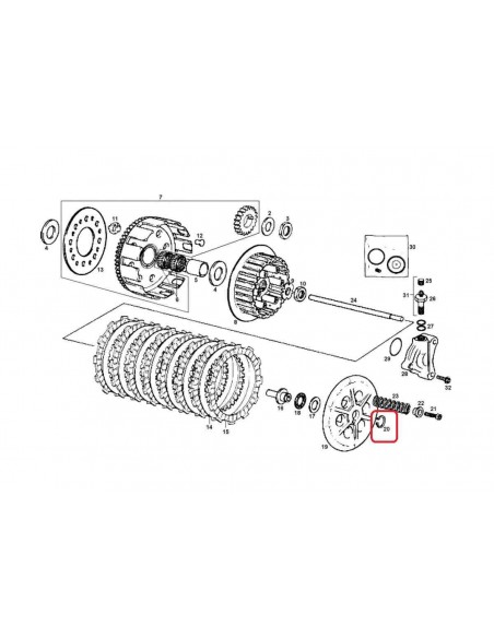 SEEGER EJE 15 EMBRAGUE GAS GAS EC