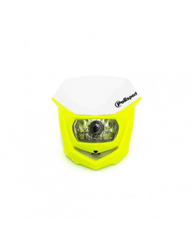 PORTAFARO POLISPORT HALO HALOGENO AMARILLO FLUOR