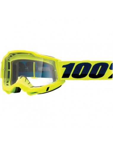 GAFA 100% ACCURI 2 AMARILLO FLUOR - LENTE TRANSPARENTE