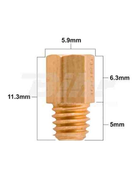 CHICLE DE ALTA PROX MIKUNI 4/042 - 390 CHICLE DE ALTA PROX MIKUNI 4/042 - 390
