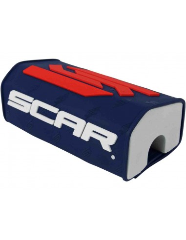 PROTECTOR DE MANILLAR SIN BARRA SCAR 3D AZUL
