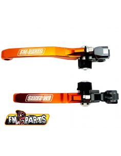 JUEGO MANETAS FM PARTS KTM EXC 15-21 SX/SXF 14-21 NARANJAS - BOMBA BREMBO