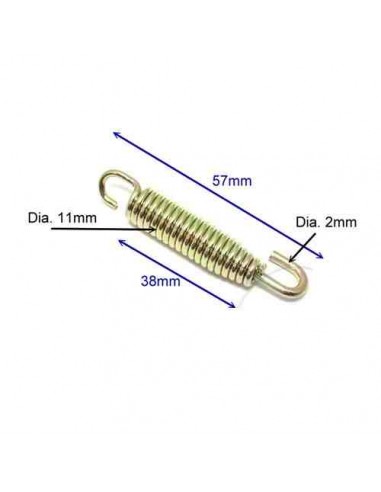 MUELLES DE ESCAPE JMP 57MM - 4 UNIDADES
