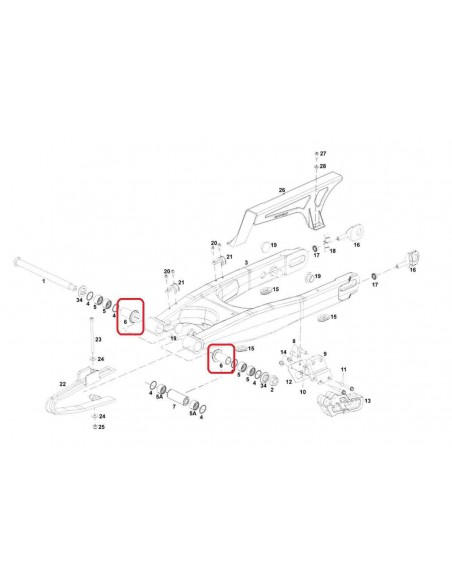 CASQUILLO BASCULANTE GAS GAS EC 2014