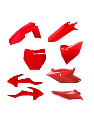 KIT PLASTICOS POLISPORT GAS GAS MC 85 21-22 ROJOS