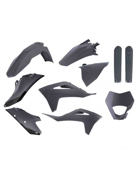 KIT PLASTICOS POLISPORT GAS GAS EC/ECF 2021 GREY