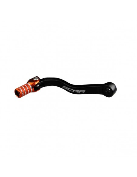 PEDAL DE CAMBIO SCAR KTM EXC 250/300 17-22 EXCF/SXF 350 17-22 NEGRO NARANJA