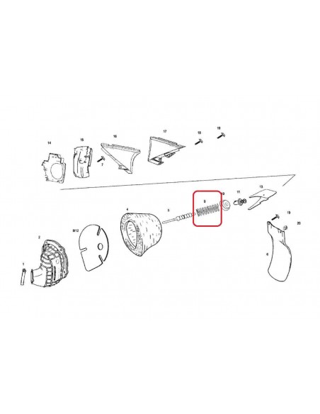 MUELLE VARILLA C.FILTRO.EC-2007