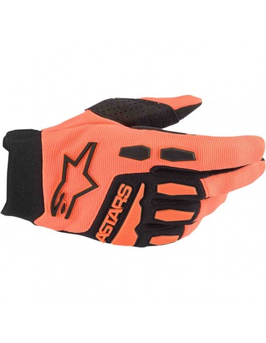 GUANTES ALPINESTARS FULL BORE NARANJA NEGRO 2022