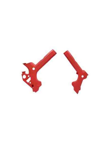 KIT PROTECTORES DE CHASIS GAS GAS EC 18-19 RIEJU MR 300 21-22 ROJOS