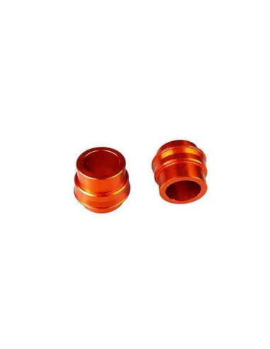 CASQUILLOS RUEDA DELANTERA SCAR KTM SX 125 21-22 EXC 125-500 21-22 NARANJAS