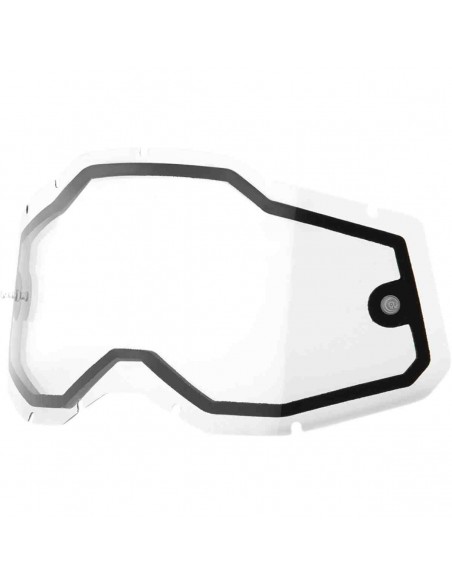 LENTE GAFAS 100% DOBLE TRANSPARENTE GENERATION 2