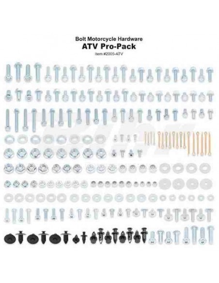 KIT TORNILLOS BOLT PRO PACK ATV UTV