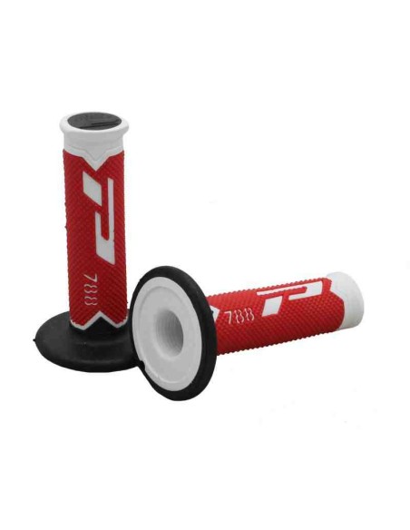 PUÑOS PROGRIP TRIPLE COMPUESTO 788 BLANCO ROJO NEGRO
