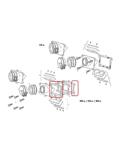 JUNTA CAJA LAMINAS GAS GAS EC 250/300