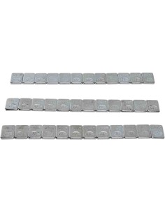 CONTRA PESO EQUILIBRADO RUEDA ADHESIVO 7GR - 36 UNIDADES CROMADO