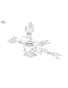TORICA CULATA INTERIOR GAS GAS EC 200/250 - 75.92X1.78