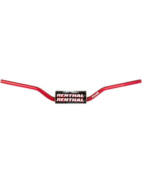 MANILLAR RENTHAL FAT BAR 28MM CARMICHAEL ROJO HONDA CRF 04-18