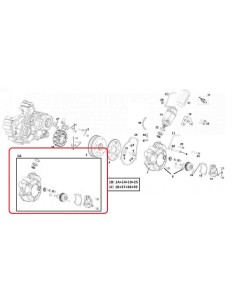 KIT TAPA DE ARRANQUE Y BENDIX MEJORADO GAS GAS EC RIEJU MR