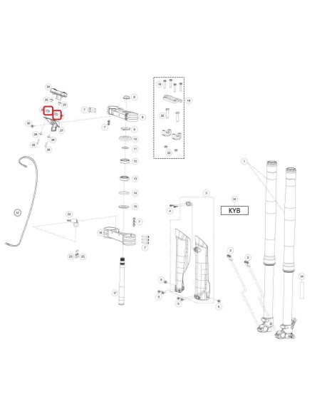 GOMA SILENTBLOCK CUENTAKILOMETROS GAS GAS EC RIEJU MR