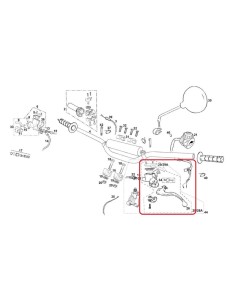 BOMBA DE EMBRAGUE HIDRAULICA GAS GAS ACEITE MINERAL 650.00.703C