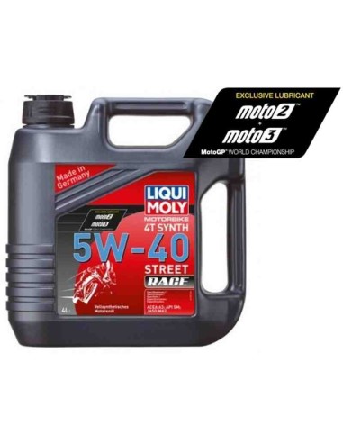 ACEITE LIQUI MOLY 100% SINTETICO 5W40 OFFROAD STREET - 4 LITROS