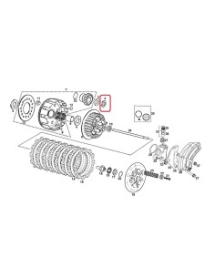 TUERCA BLOCAJE PIÑON DE CIGUEÑAL GAS GAS EC