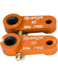 KIT BIELETA REBAJAR ALTURA KOUBALINK (50.8 MM) NARANJA - BMW F650 FUNDURO