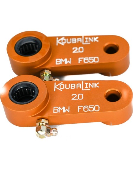 KIT BIELETA REBAJAR ALTURA KOUBALINK (50.8 MM) NARANJA - BMW F650 FUNDURO
