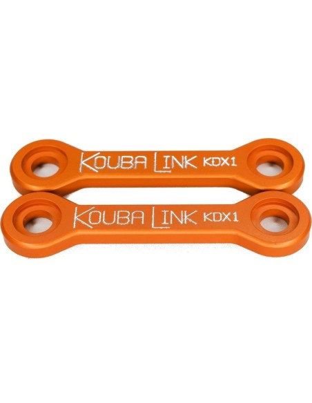 KIT BIELETA REBAJAR ALTURA KOUBALINK (29.2 MM) NARANJA - KAWASAKI KDX200 / 220