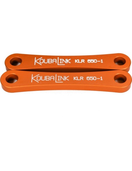 KIT BIELETA REBAJAR ALTURA KOUBALINK (31.8 MM) NARANJA - KAWASAKI KLR650
