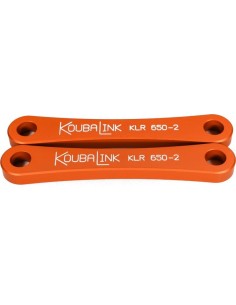 KIT BIELETA REBAJAR ALTURA KOUBALINK (50.8 MM) NARANJA - KAWASAKI KLR650