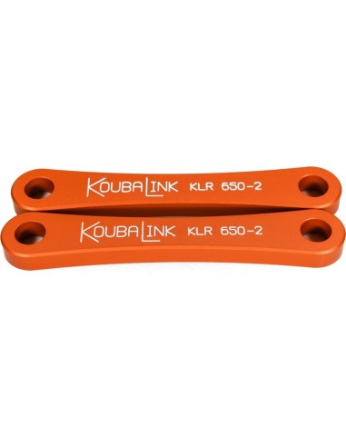 KIT BIELETA REBAJAR ALTURA KOUBALINK (50.8 MM) NARANJA - KAWASAKI KLR650