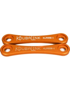 KIT BIELETA REBAJAR ALTURA KOUBALINK (31.8 MM) NARANJA - KAWASAKI KLR650