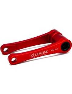 KIT BIELETA REBAJAR ALTURA KOUBALINK (25.4 MM) ROJO - GAS GAS / HUSQVARNA / KTM