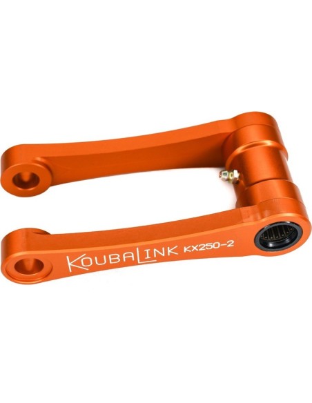 KIT BIELETA REBAJAR ALTURA KOUBALINK (41.3 MM) NARANJA - KAWASAKI KX250
