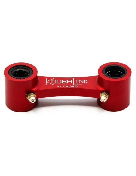 KIT BIELETA REBAJAR ALTURA KOUBALINK (25.4 MM) ROJO - HONDA XR250R / 400R